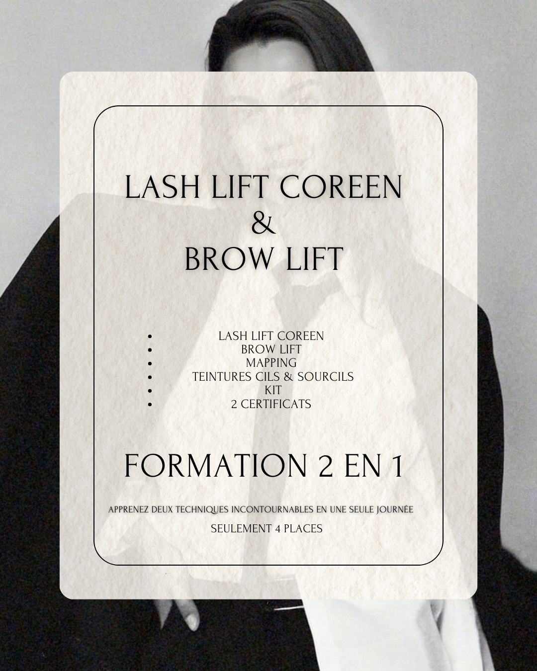 Lash lift coréen & Brow lift