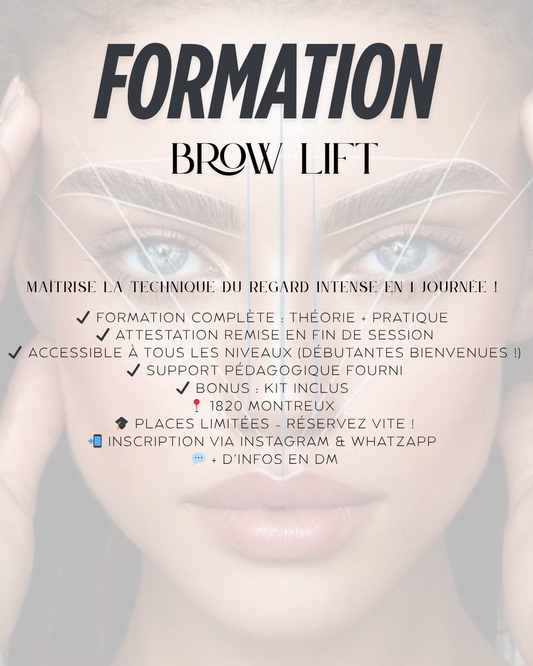 Brow Lift, Teinture et reconstruction
